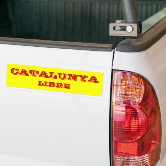 Catalunya* Libre Autoaufkleber (Auf Lkw)