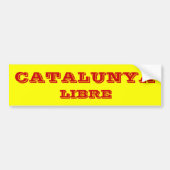 Catalunya* Libre Autoaufkleber (Vorne)
