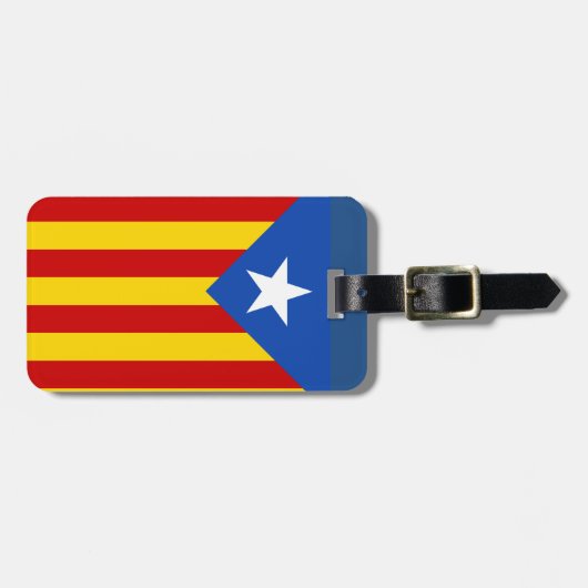 Catalunya suitcase Identification worldwide Gepäckanhänger (Vorderseite horizontal)