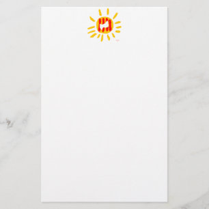 Catalunya Sun, patriotisches Symbol, Katalonien Briefpapier