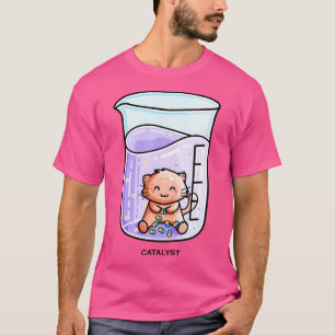 Catalyst Niedlich Chemistry Cat Puff T-Shirt