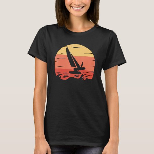 Catamaran Boat Sailing 1 T-Shirt (Vorderseite)