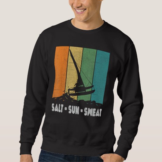 Catamaran Boat Sailing 2 Sweatshirt (Vorderseite)