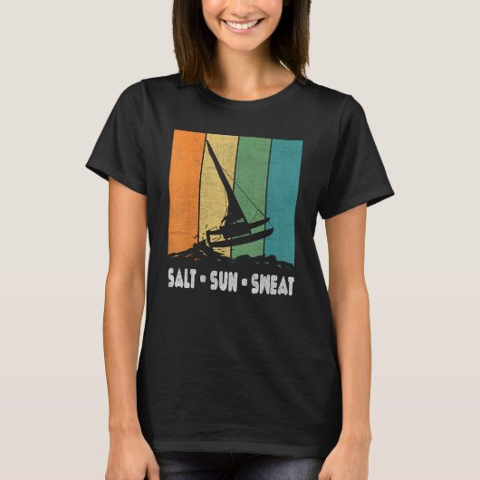 Catamaran Boat Sailing 2 T-Shirt (Vorderseite)