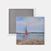 Catamaran Bretany Magnet (Vorderseite/Rückseite)