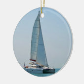 Catamaran Clara Keramikornament (Links)