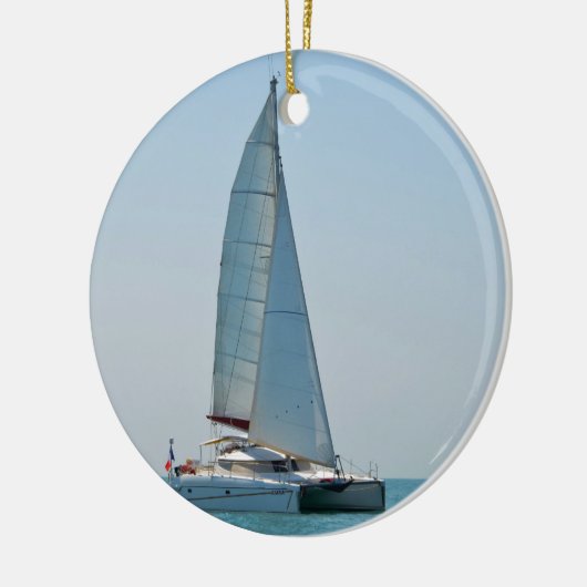 Catamaran Clara Keramikornament (Links)