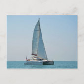 Catamaran Clara Postkarte (Vorderseite)