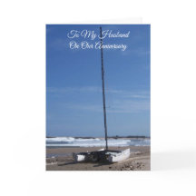 Catamaran Personalisiert Husband Wedding Jubiläum