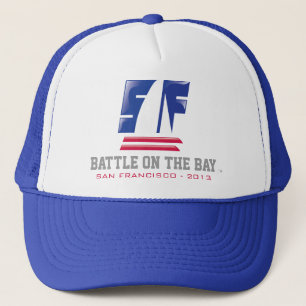 Catamaran Sailing_Battle on Bay™_San Francisco Truckerkappe