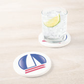 Catamaran Sailing_Pontoon Racing_Blue Moon Untersetzer (Seite)