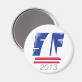 Catamaran Sailing_Pontoon Racing_S.F. Bucht Magnet (Vorderseite/Rückseite)