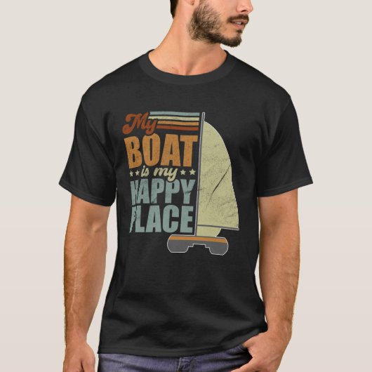 Catamaran Two Hulls Sailing Quote Catamaran Captai T-Shirt (Vorderseite)