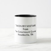Catamounteckkaffee-Tasse Tasse (Zentrum)