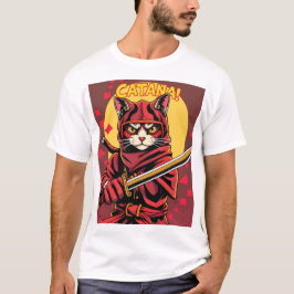 Catana, die Katze Ninja T-Shirt