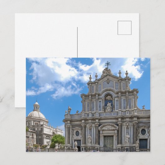 Catania. 11. postkarte (Vorne/Hinten)