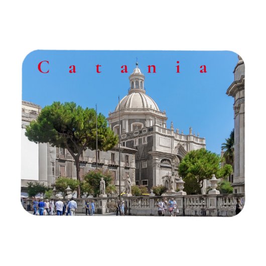 Catania. #9. magnet (Horizontal)