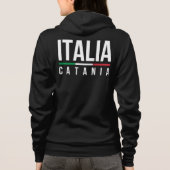 Catania Italia Hoodie (Rückseite)