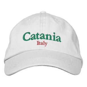 Catania Italien City Pride Bestickte Baseballkappe