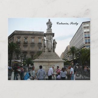 Catania, Piazza Vincenzo Bellini Postkarte