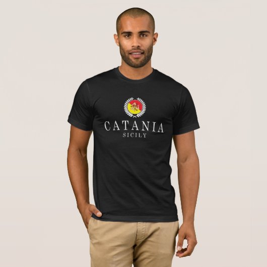 Catania Sicily T-Shirt (Vorne ganz)