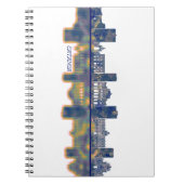 Catania Skyline Notizblock (Vorderseite)
