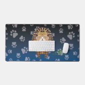 CATankhaMEOW Schreibtischunterlage (Tastatur & Maus)