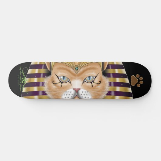 CATankhaMEOW Skateboard (Horizontal)