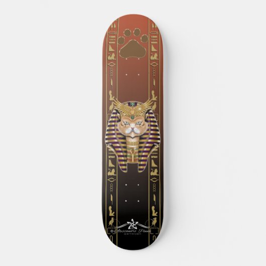 CATankhaMEOW Skateboard (Vorderseite)