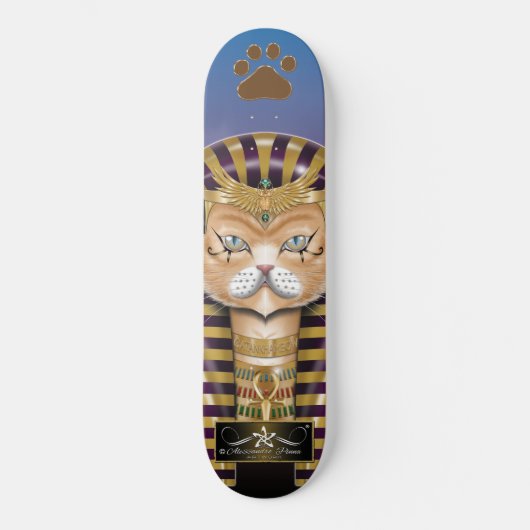 CATankhaMEOW Skateboard (Vorderseite)