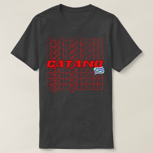Catano-Kaskade-Text 3 T-Shirt (Design vorne)