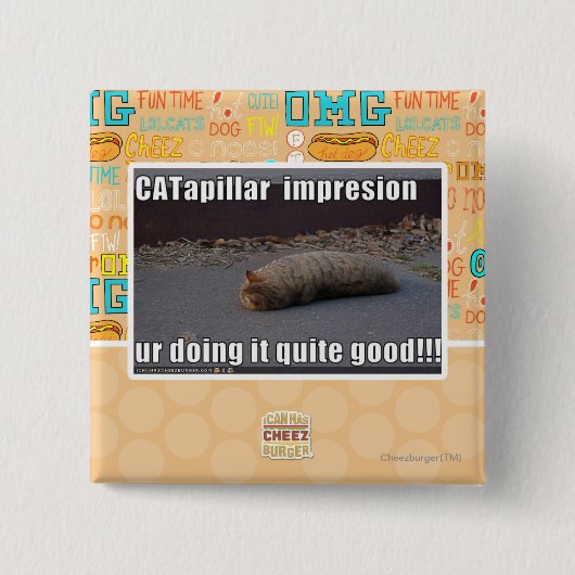 CATapillar Button (Vorderseite)