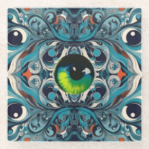 Cataract Counterattacke Ken Gage Art Glasuntersetzer
