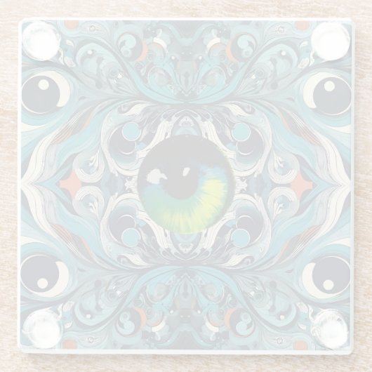 Cataract Counterattacke Ken Gage Art Glasuntersetzer (Rückseite)