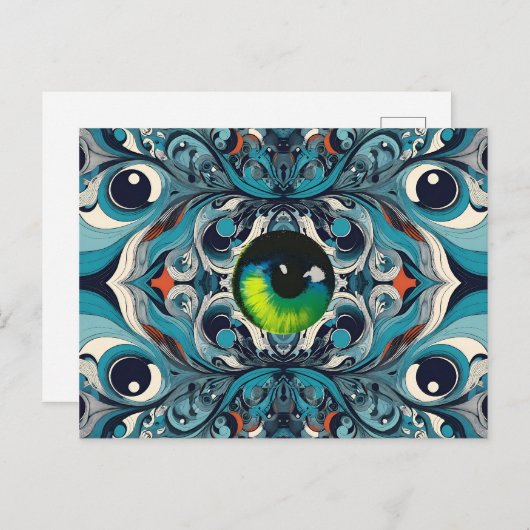 Cataract Counterattacke Ken Gage Art Postkarte (Vorne/Hinten)