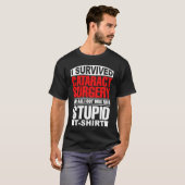 Cataract Eye Surgery Survivor Recovery Get Well Hu T-Shirt (Vorne ganz)