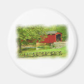 Cataract Falls Covered Bridge Magnet (Vorne)