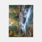 Cataract Falls in den USA Fleecedecke (Vorderseite)