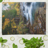 Cataract Falls in den USA Geschirrtuch (Gefaltet)