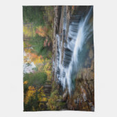 Cataract Falls in den USA Geschirrtuch (Vertikal)