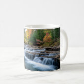 Cataract Falls in den USA Kaffeetasse (VorderseiteRechts)