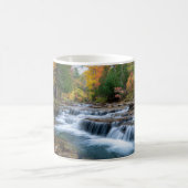 Cataract Falls in den USA Kaffeetasse (Mittel)