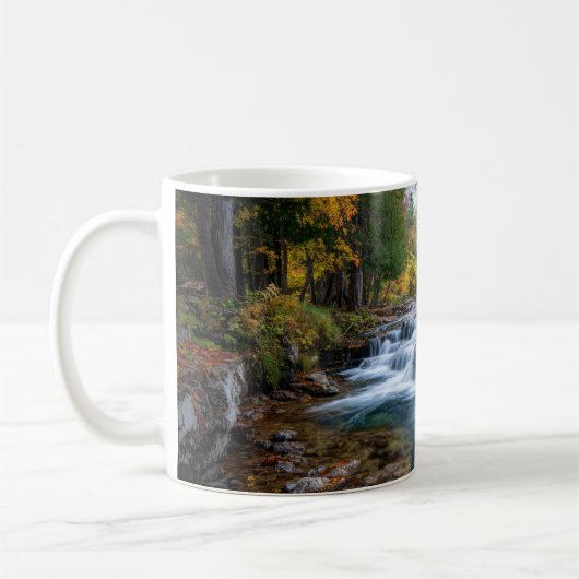 Cataract Falls in den USA Kaffeetasse (Links)
