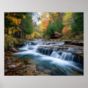 Cataract Falls in den USA Poster