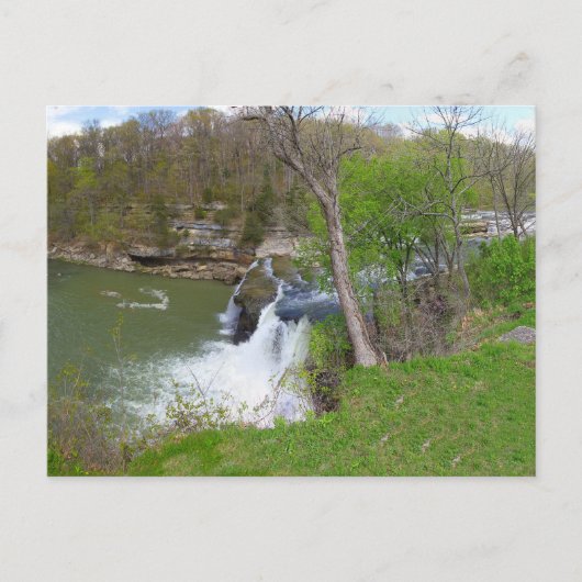 Cataract Falls, Indiana Postkarte (Vorderseite)