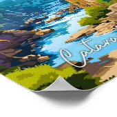 Cataract Gorge Australia - Nationalparkprojekt des Poster (Ecke)