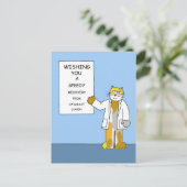 Cataract Operation Speedy Erholung Postkarte (Stehend Vorderseite)