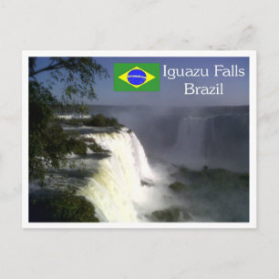 Cataratas de Iguazu, Iguazu Falls Postcard Postkarte