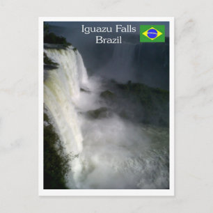 Cataratas de Iguazu, Iguazu Falls Postcard Postkarte