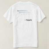 #CATARMY Offiziell @Catturd2 "In your face" SnarkT T-Shirt (Design Rückseite)